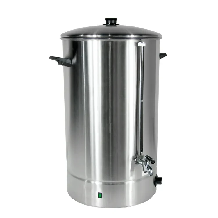 30L 2-слойный ресторанный кухонный Электрический котел для горячей питьевой воды