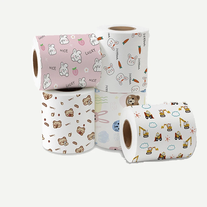 Xiantao Zhengxin Заводская Лучшая цена индивидуальный дизайн нетканый материал с принтом PP Spunlance