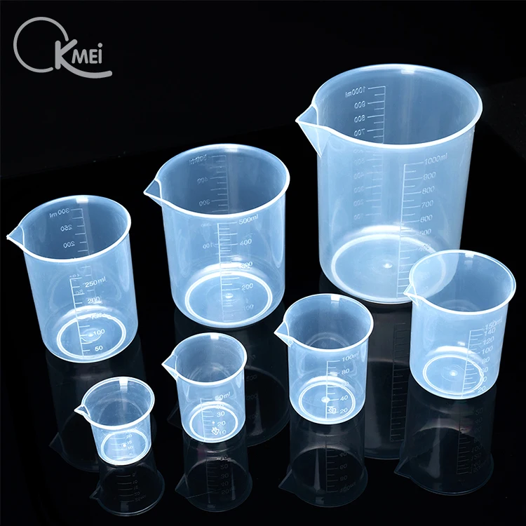 Оптовая продажа, лабораторный мерный стакан различной емкости из полипропилена