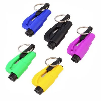 3 in 1Mini Car Safety Hammer for Saving Lives Emergency Switch Mini Key Auto Broken Glass Window