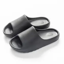 EVA Open Toe Soft Slippers Non-slip Shower Spa Bath Pool House Sandals Showering Slippers for Indoor Outdoor PVC Adult Casual