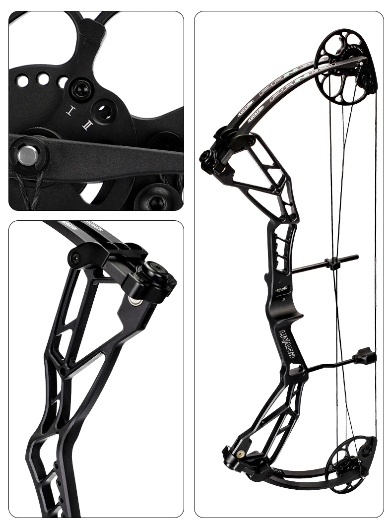 LWANO Archery Compound bow and arrow Set hunting right hand bow 30-70lbs outdoor shooting competition bow and arrow set