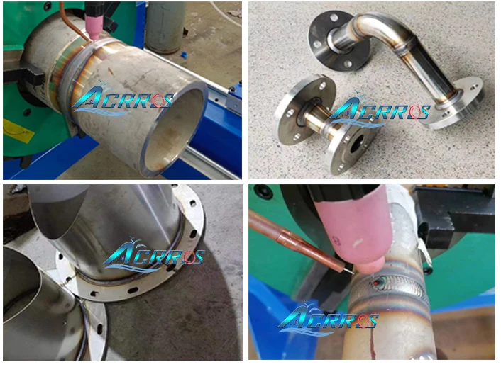 Weaving torch Head TIG MIG Automatic flange pipe welding machine