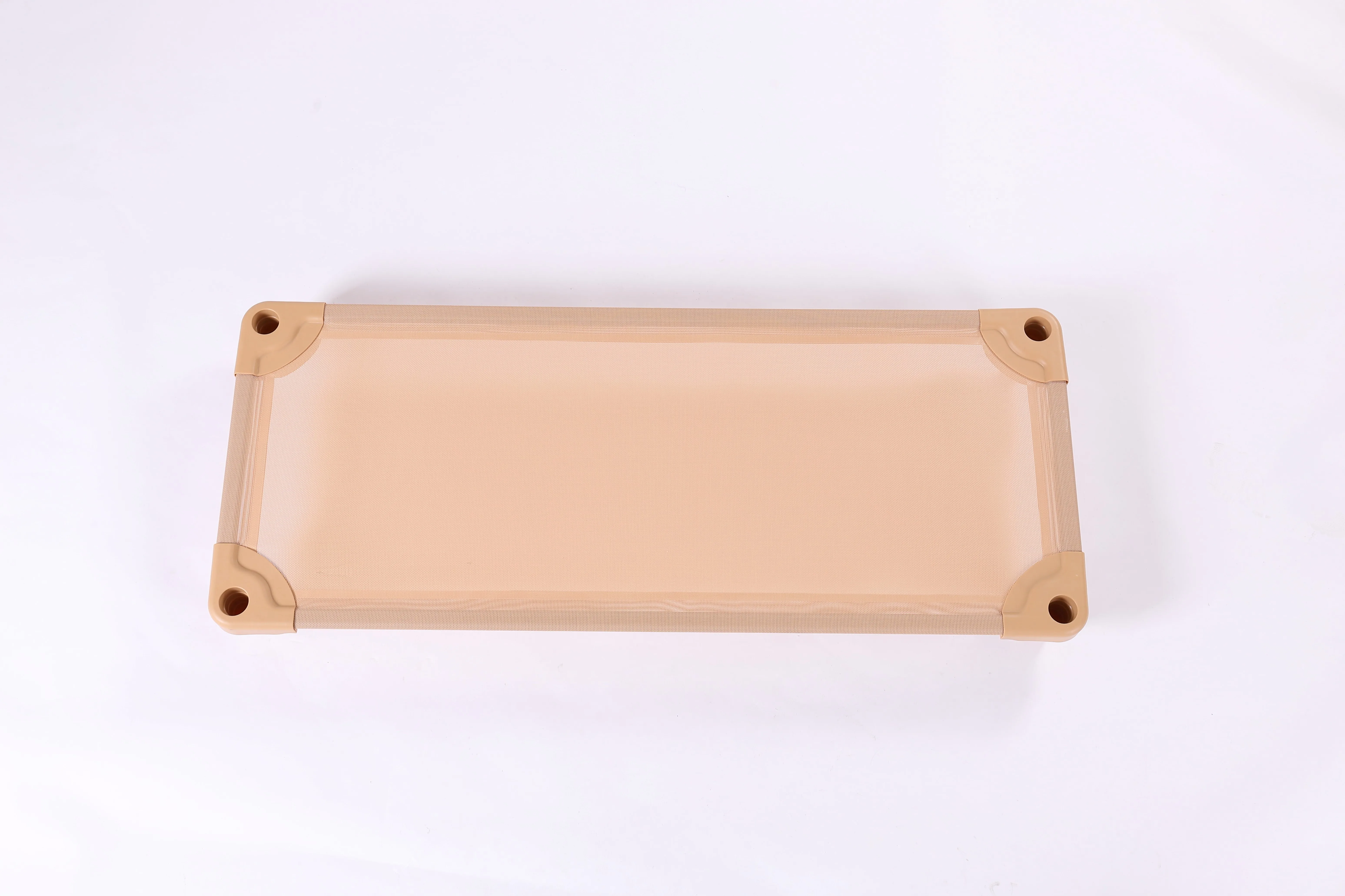 OEM and ODM Eco-Friendly plastic stackable bed Indoor kindergarten bed for preschool and daycare center