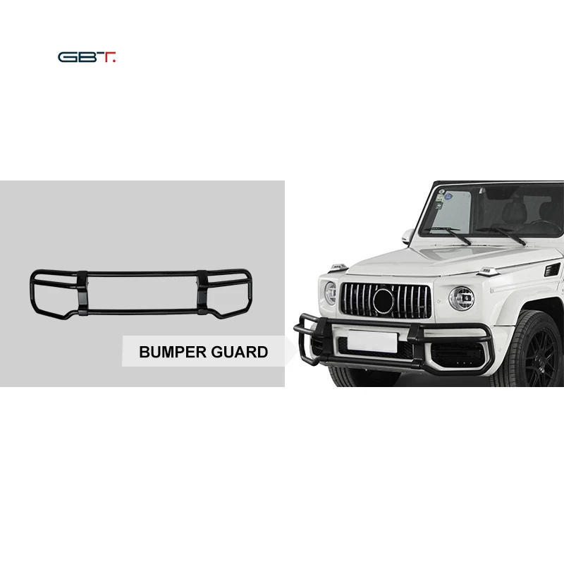 GBT Mercedes Accessories Front Bumper Guard For Mercedes-Benz G-Class W463 Upgrade Model
