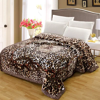 
Supersoft Microfiber animal skin design printing throw flannel fleece blanket cow zebra print fleece blanket 