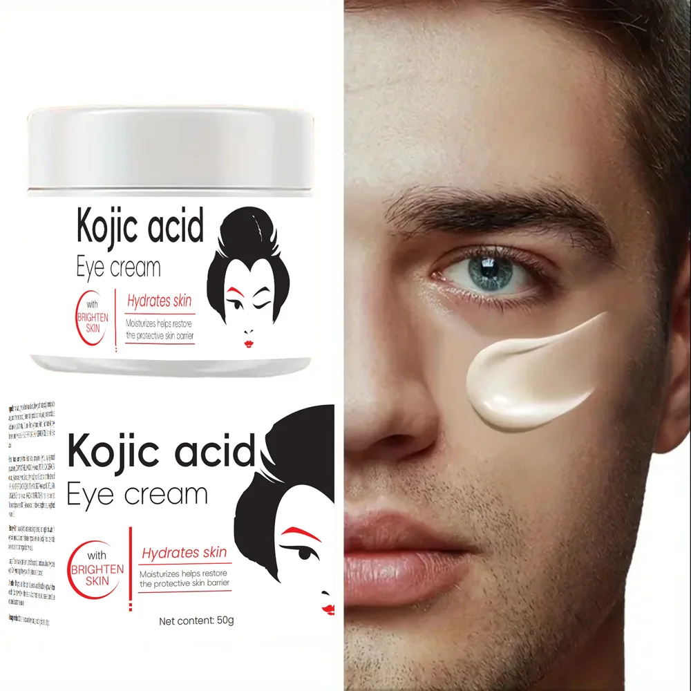 New Natural Kojic Acid Eye cream Hydrating & nourishing formula lighten bark spots skin aging Kojic Acid Eye Cream