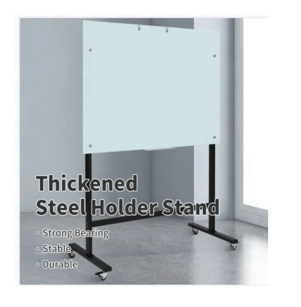 Free-Standing Magnetic Glass Whiteboard