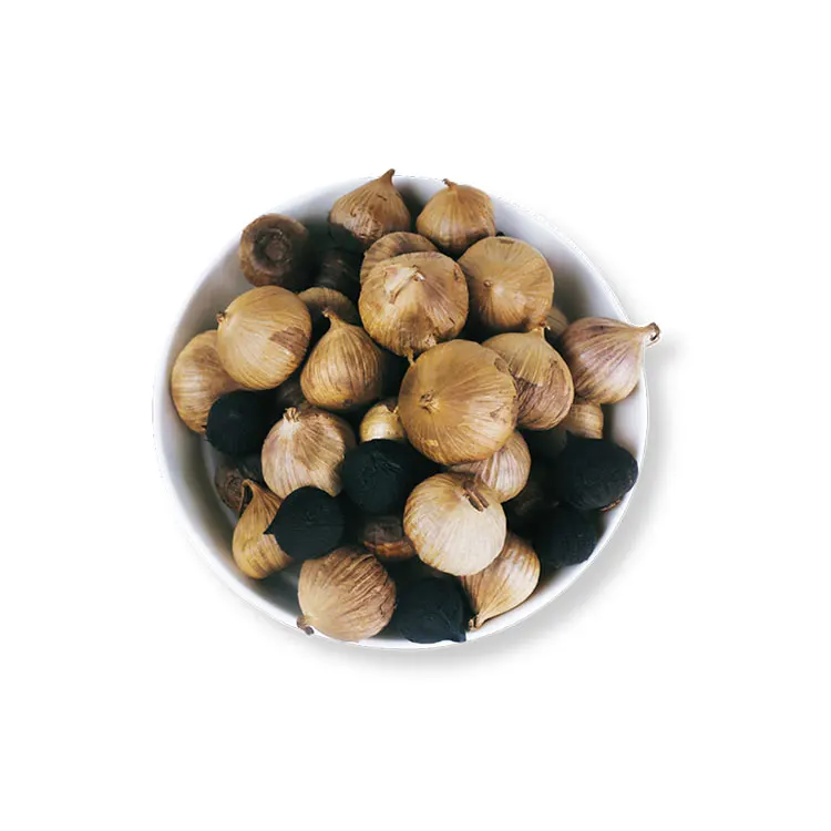 Healthy snack black garlic single fermented easy peel