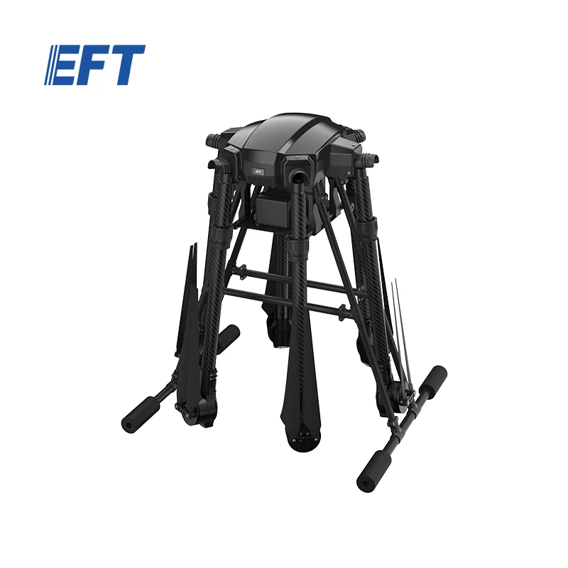 High Performance EFT X6120 ultralight personal aircraft frame delivery drones 5kg long range payload training drone parts