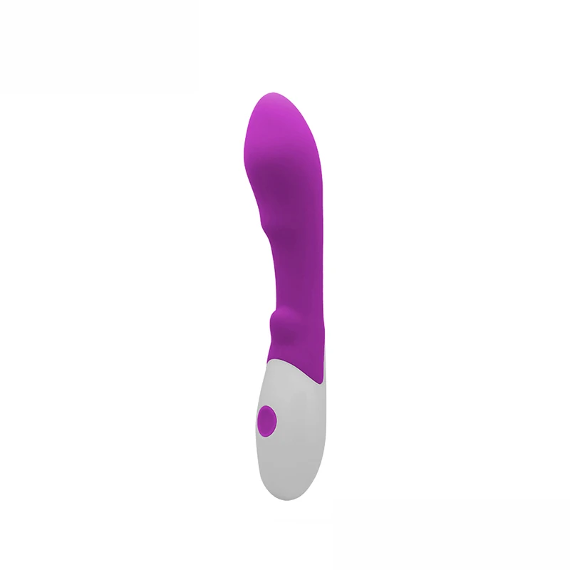 Cheaper price AAA Batteries Charging G Spot 7 Vibrating sex toys Body Silicone Massage Stick Mini Massage