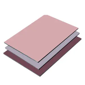 Professional Manufacture Light Color FEVE Coating ACP Panel Aluminum Composite Panels For Cladding Materials
