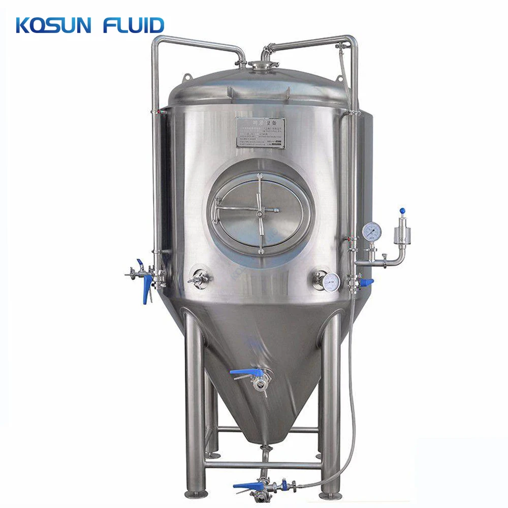 KOSUN 3000l Beer Fermenter Ethanol Production Plant Heated Fermentation Tank 100-30000l