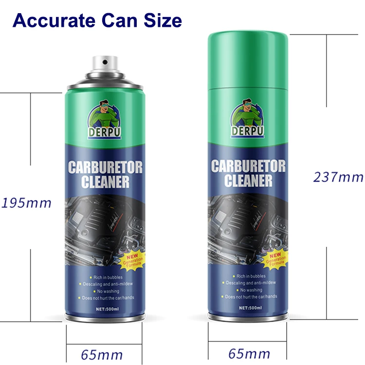 Top selling eco-friendly 550ml liquid oil stain carburetor carb spray cleaner