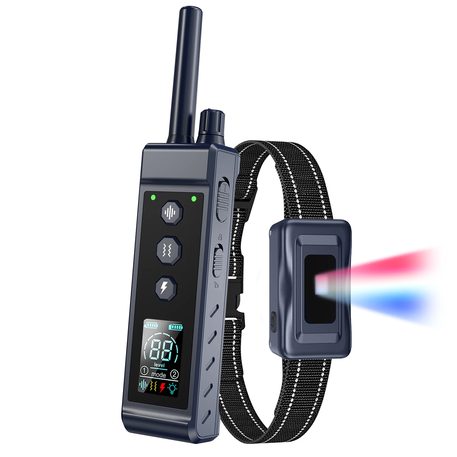 2024 Factory Wholesale Popular Turbo Boost Keypad Lock Remote Dog Training Collar IP67 4265 FT Control Range Sustainable