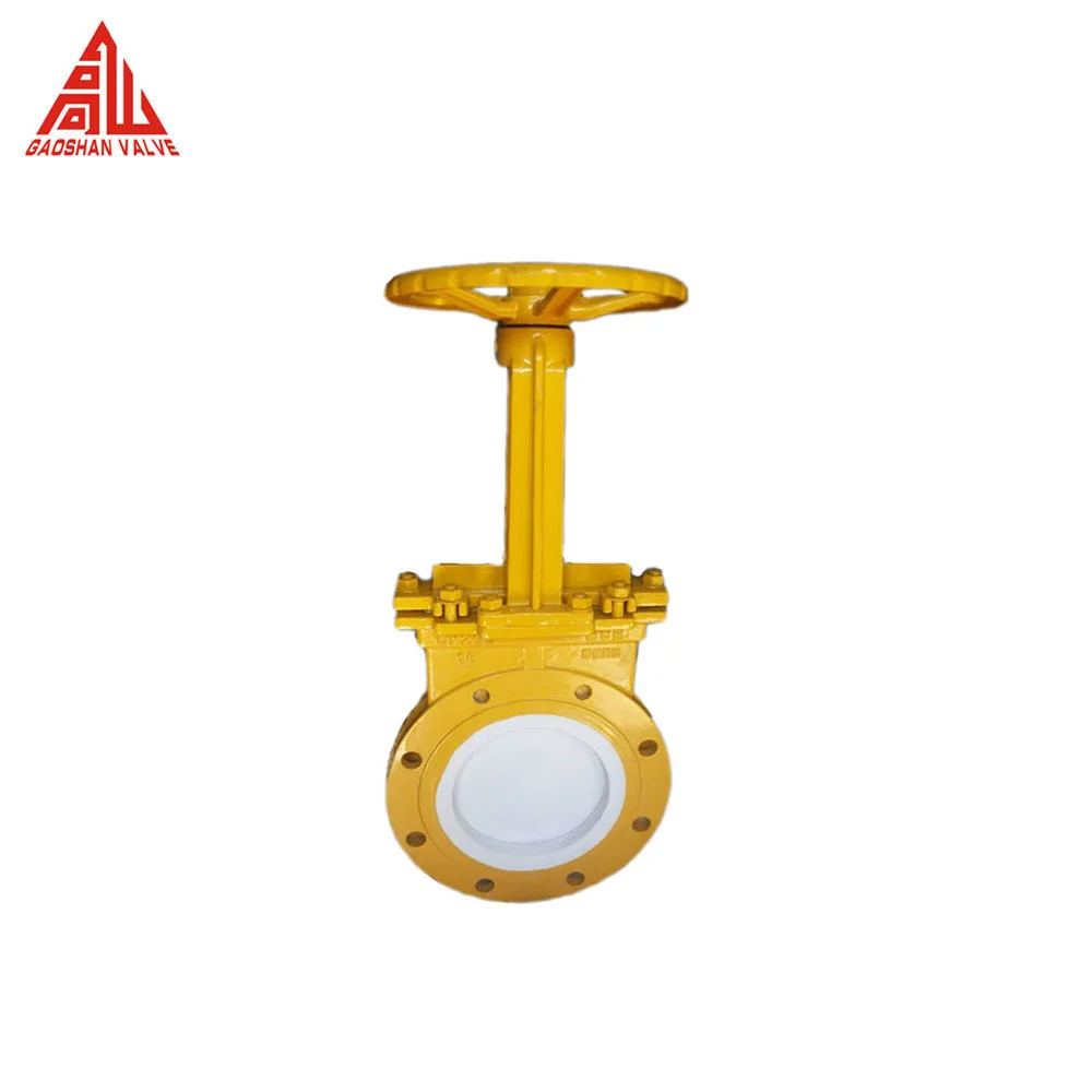 BZ643TC Feed Valve WCB Carbon Steel Ceramic Pneumatic Feed Valve