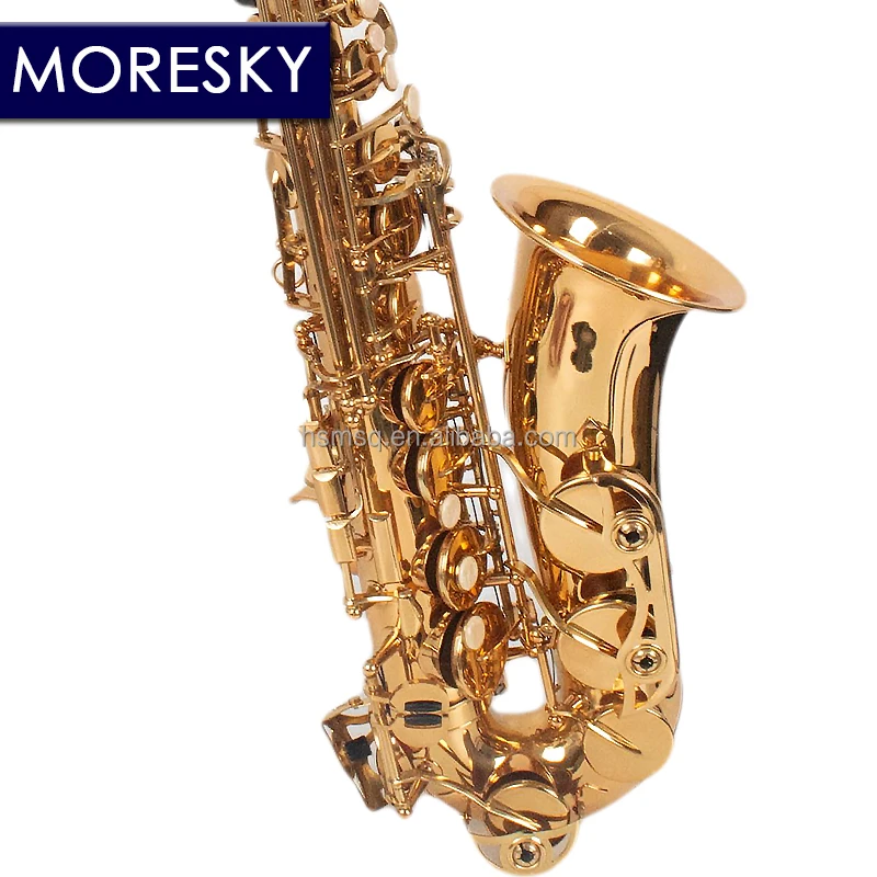 MORESKY E-Flat Eb Alto саксофон Золотые ключи с чехлом музыкальный инструмент