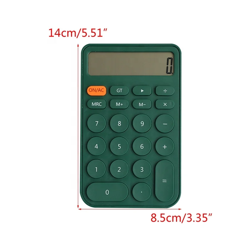 Factory Sale 12 Digits Calculator Learning Calculators Large LCD For Home Office Students Festival Gifts