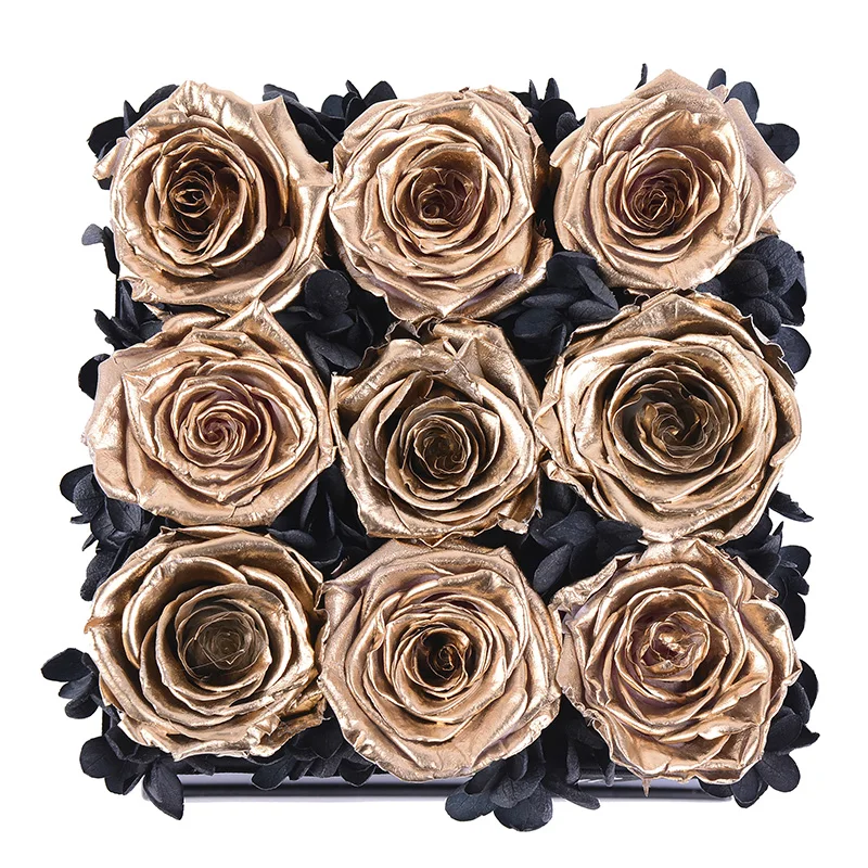 Culinan high quality personalized eternal rose infinite roses forever natural preserved roses in gift box