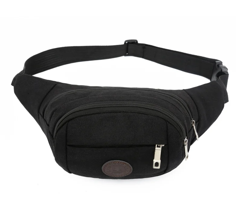 JANLON Outdoors Canvas Bag Hunting Tactical Small Belt Bag Men Running Gym Pouch Men  Mobile Phone Waist Bag