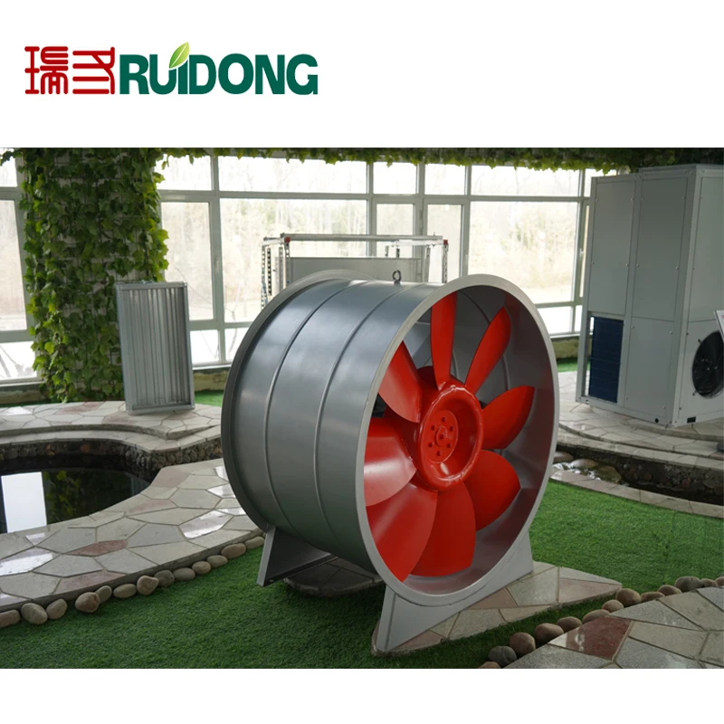 Industrial air exhaust tube duct axial fan blower supplier