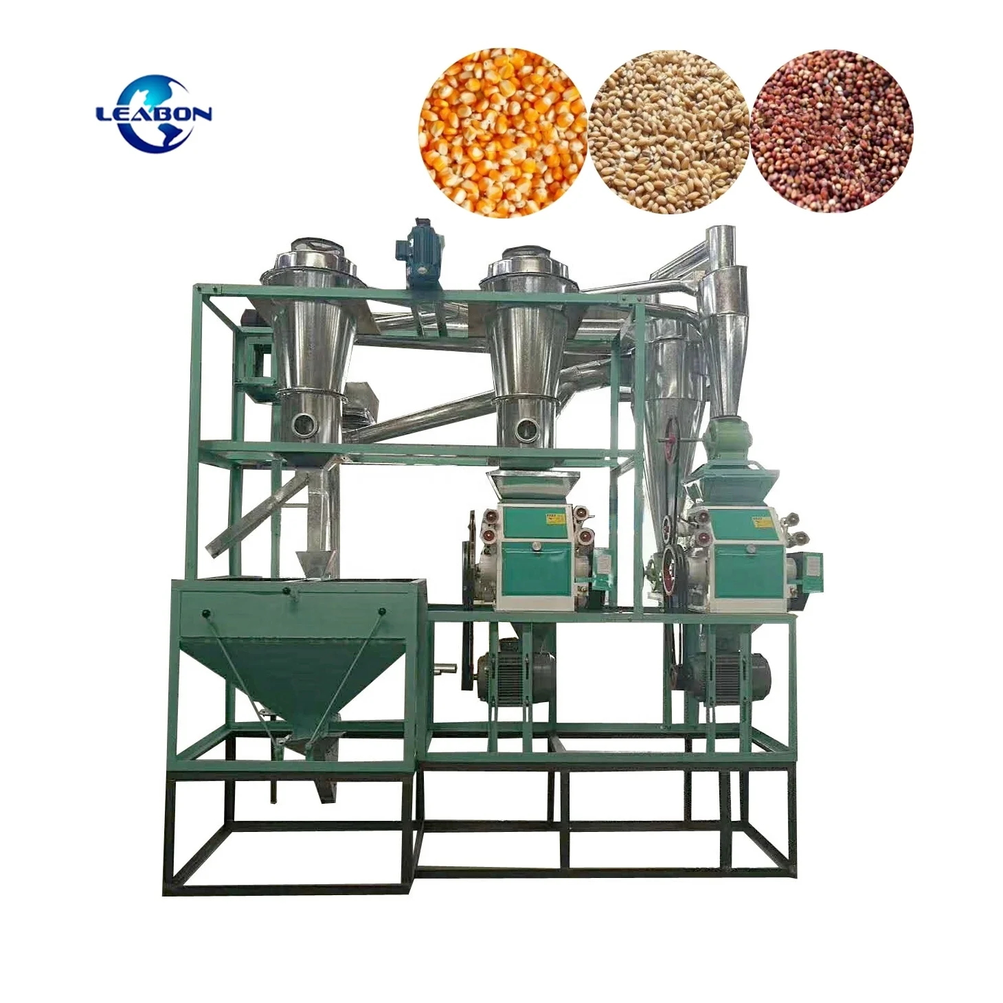 Factory Provide Electric Grain Grinder Maize Milling Machine Small Flour Mill Machine for Homeuse