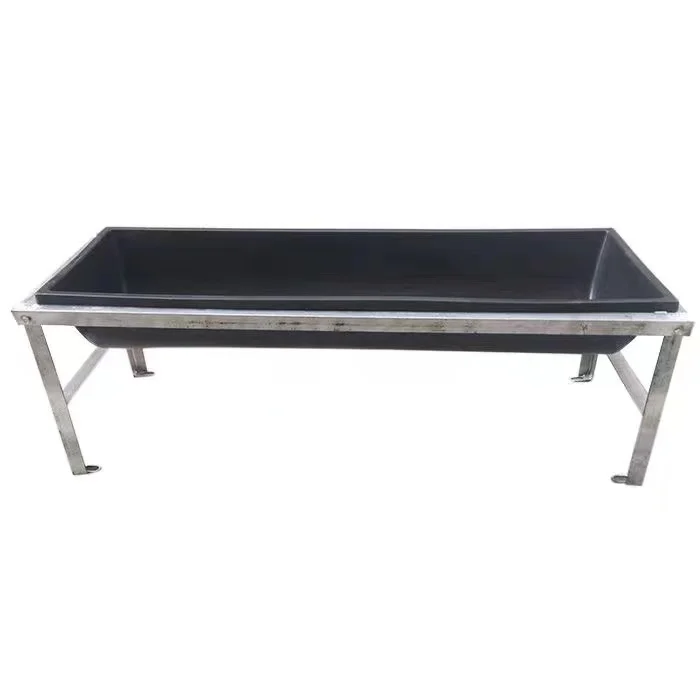 1m High Quality Animal Farm Equipment Plastic Sheep Feeder Trough Cattle Sheep Feeding Tool