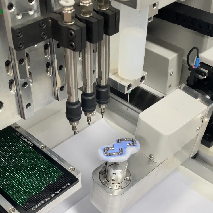 OEM Multi-Function Automatic Jewellery Diamond Dispensing Inlay Wax Setting Machine Manufacture