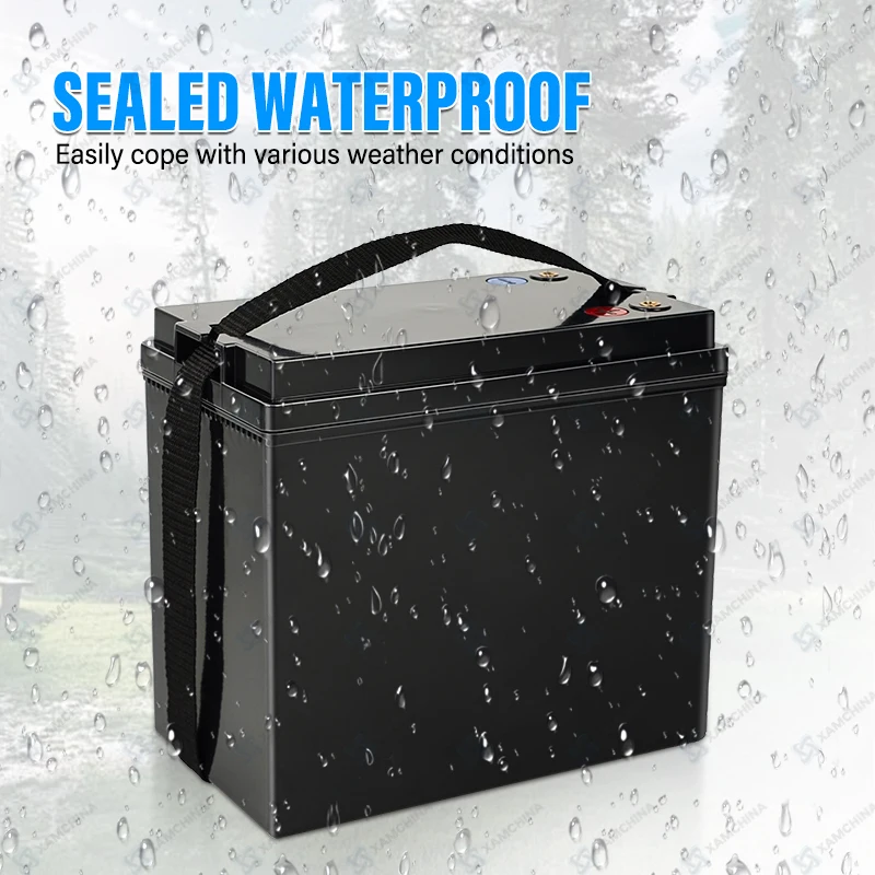 Lithium battery plastic case high quality ABS battery box for car starter lithium battery box