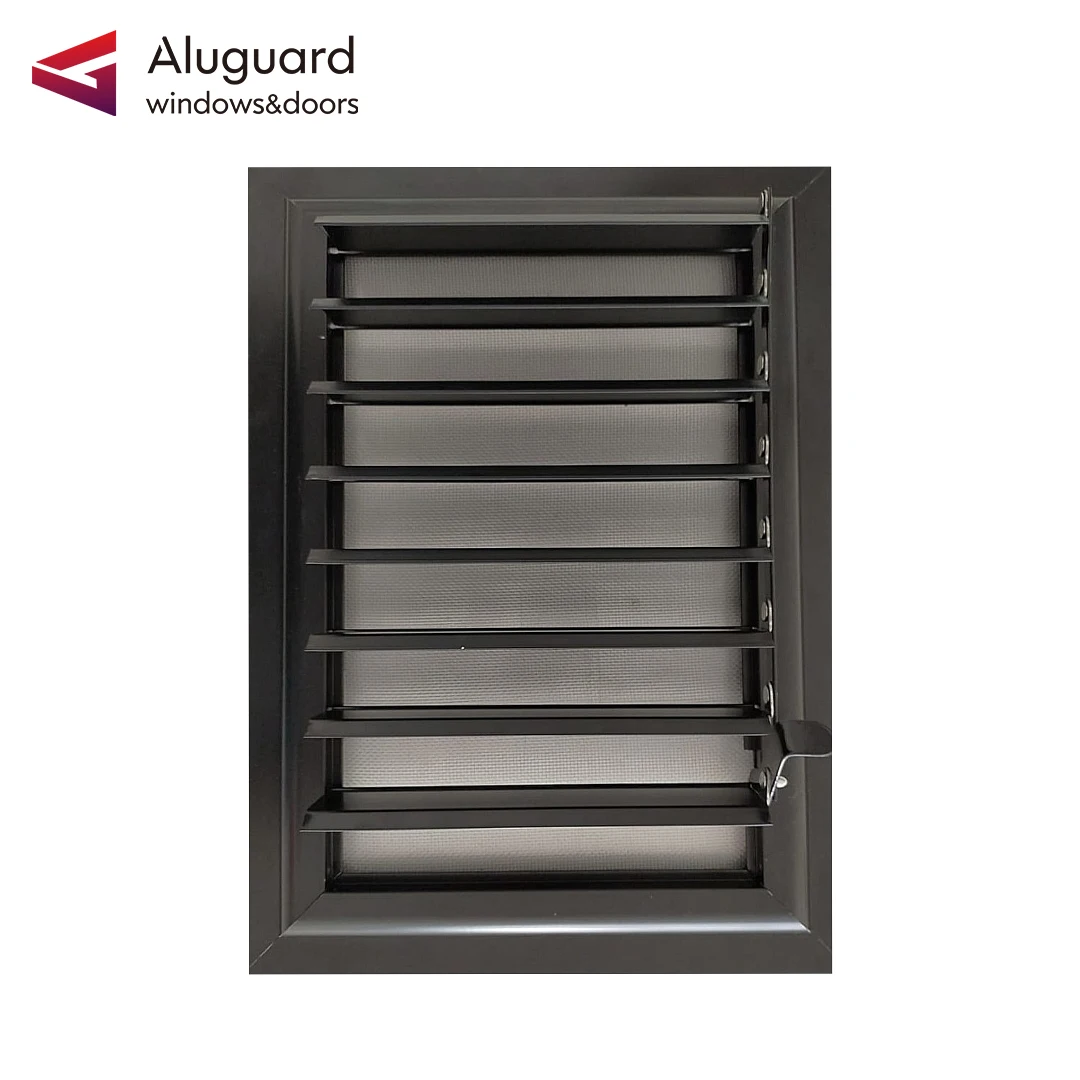 Manual exterior terrace shuttering plates USA standard  louver glass 2024 Latest popular louvre pergola