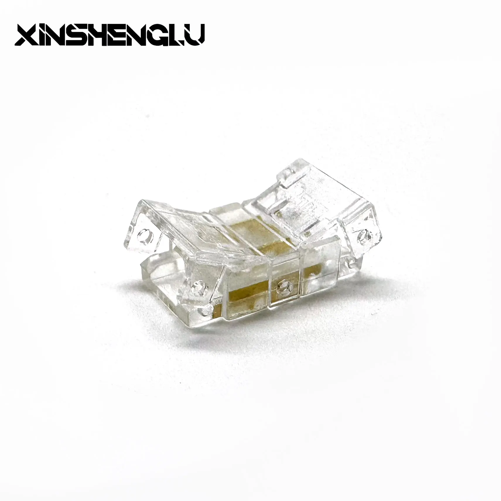 Seamless LED Strip Connector For SMD COB LED Strip 5mm 8mm 10mm PCB Solder-Free Connector With Terminal Wire Customized Color