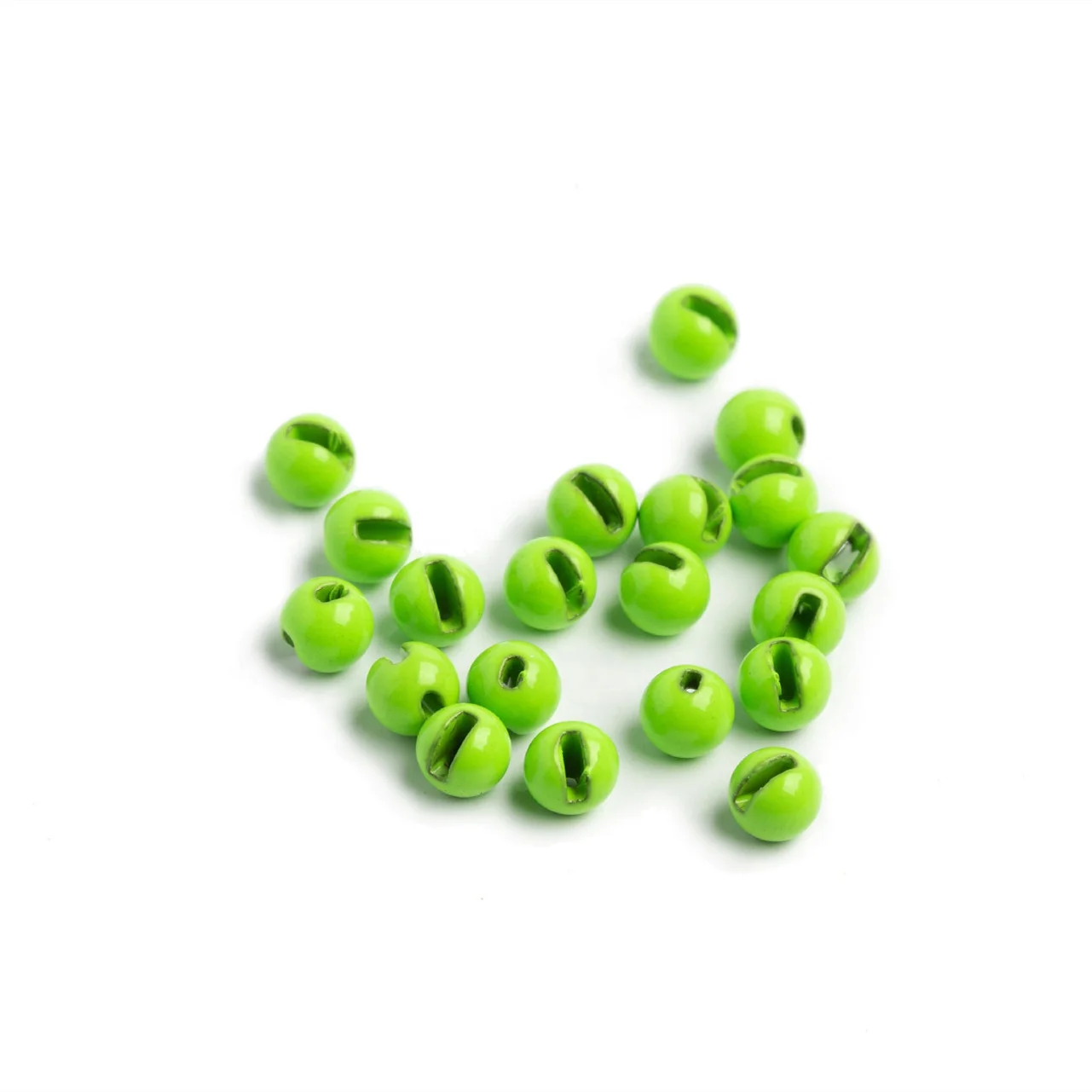 Wholesale Best Price Full Color Options  2.0mm -6.4mm Tungsten Slotted Beads