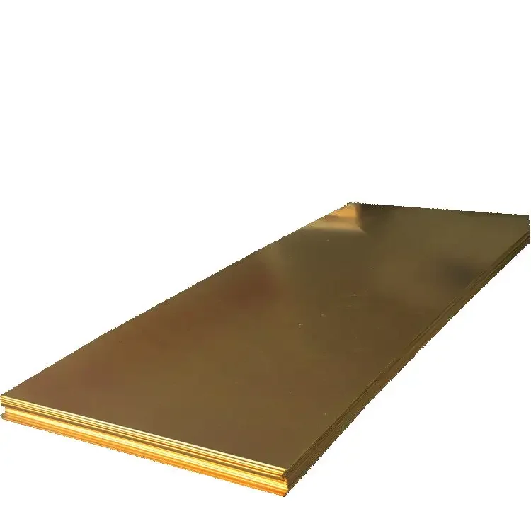 Manufacturer H59 Brass Sheet H62 Copper Sleeve Hpb59-1 Copper Plate T2 Copper Thickness 5mm 3mm