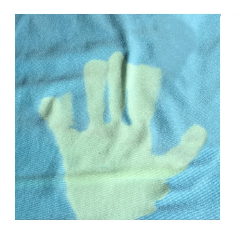 Настраиваемая цветовая температура чувствительной ткани теплочувствительная Thermochromic ткань