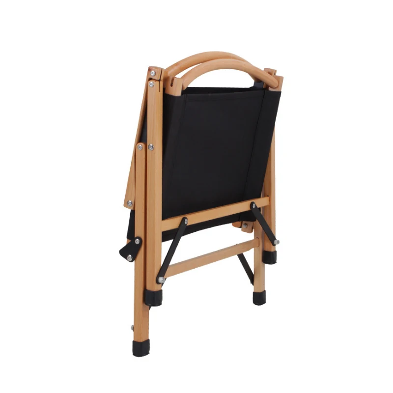 Beech Double Canvas Folding Armrest Camping  Chair