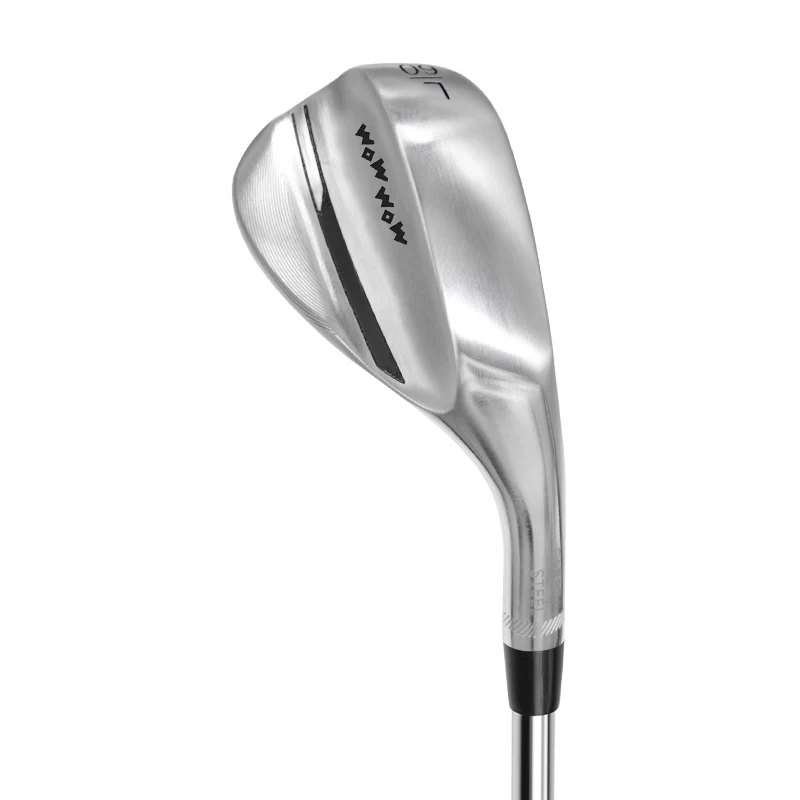 Popular Wedge Golf Mild Steel Golf Wedge Head Custom Logo CNC Milling 52,56,60 Degree Golf Wedge Golf Clubs