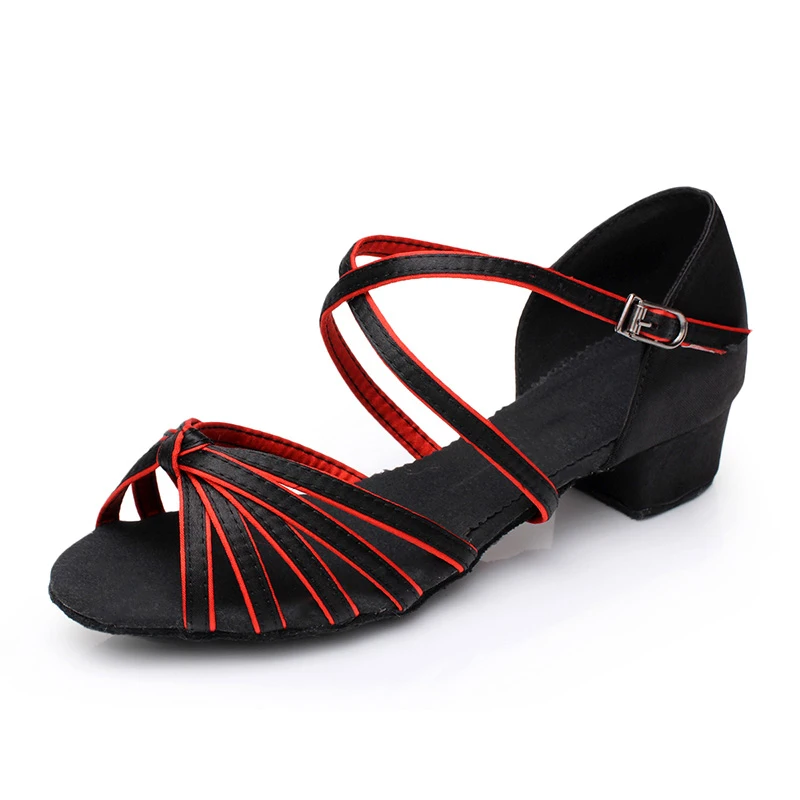 Muart Comfortable girl Cuban Heel  Hot-selling dance shoes Ballroom Latin Children Dancing Shoe