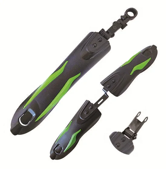 Новый дизайн удлиненный трехкомпонентный брызговик для горного велосипеда 018-2 передний пластиковый брызговик крыло для горного велосипеда Аксессуары для велосипеда