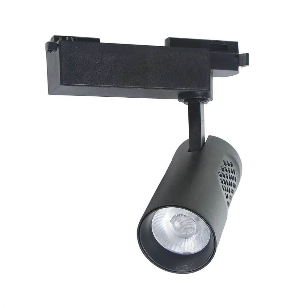 Fashionable Clothing Stores Gallery Spotlight Magnetic Rail Installation 12W LED Track Light