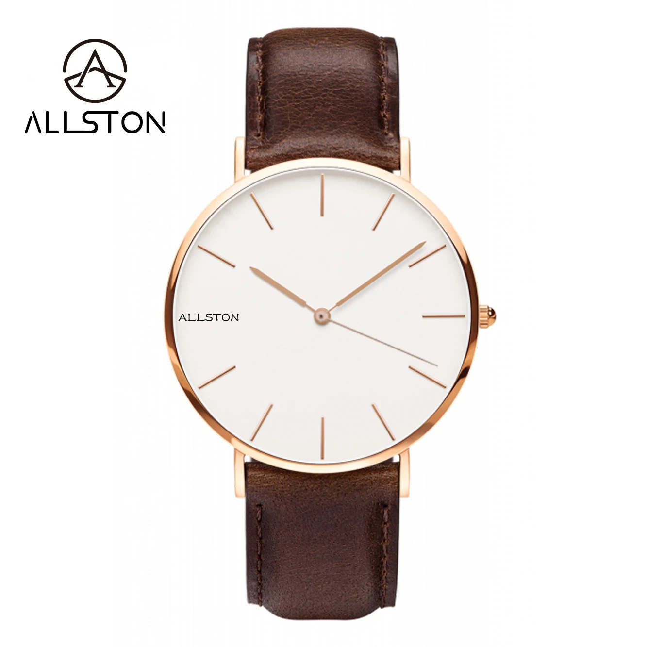 Прямая поставка, корпус из нержавеющей стали, персонализированные часы с японским механизмом из нержавеющей стали, модные часы в стиле пары Daneill