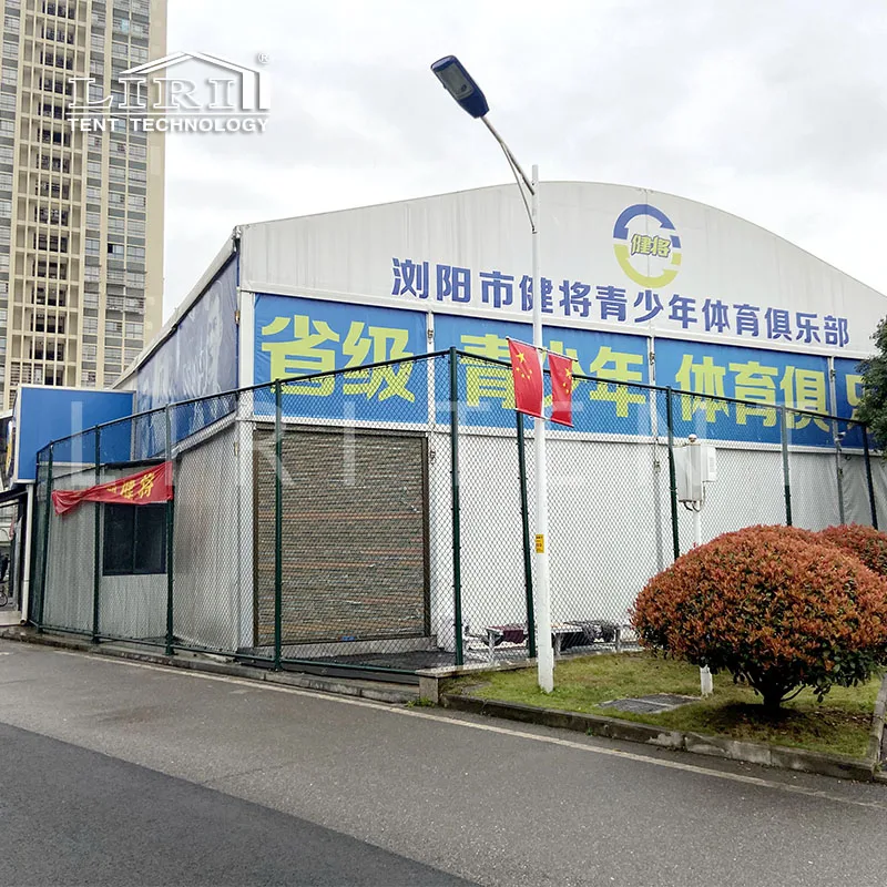 Outdoor Modern Large Arched Team Sporting Event Tent Dome for Basketball