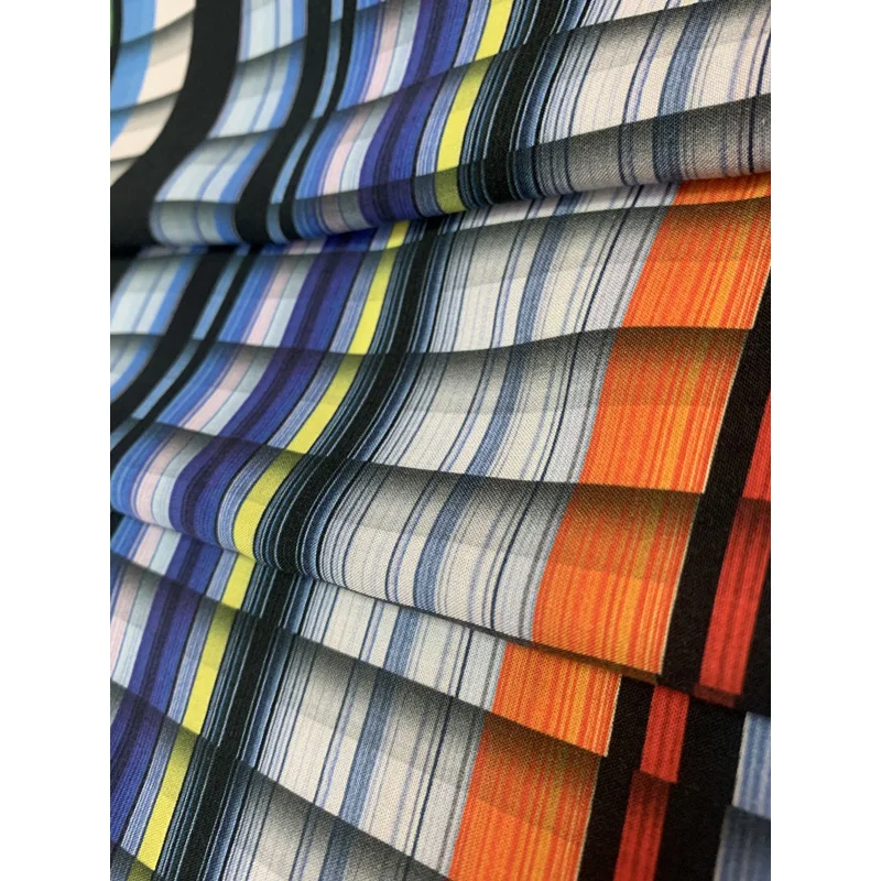 Exquisite workmanship Beautiful textiles knitted 40S Rayon Digital dress fabric fabrics crepe