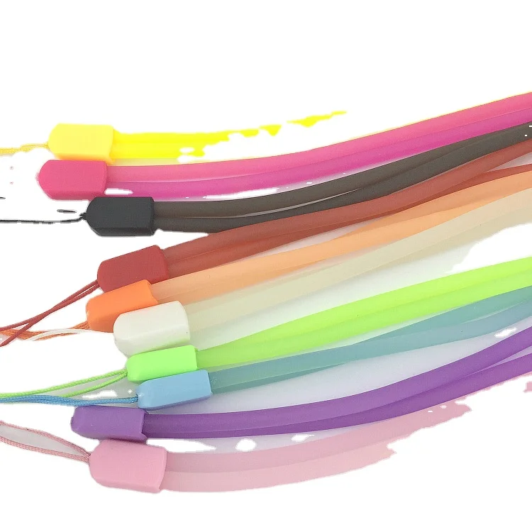 Оптовая продажа, акция, короткий закругленный светящийся неоновый шнурок numiniouse из ПВХ для сотового телефона, держатель для телефона, доступен образец