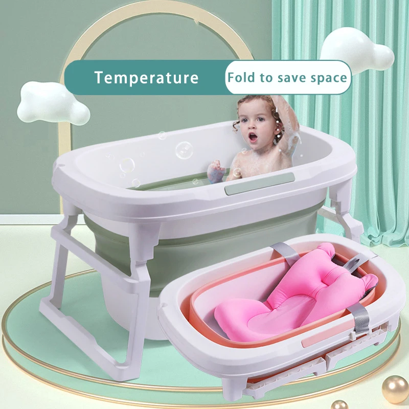 Индивидуальная картонная ванная детская круглая Ванна для новорожденных с подушкой