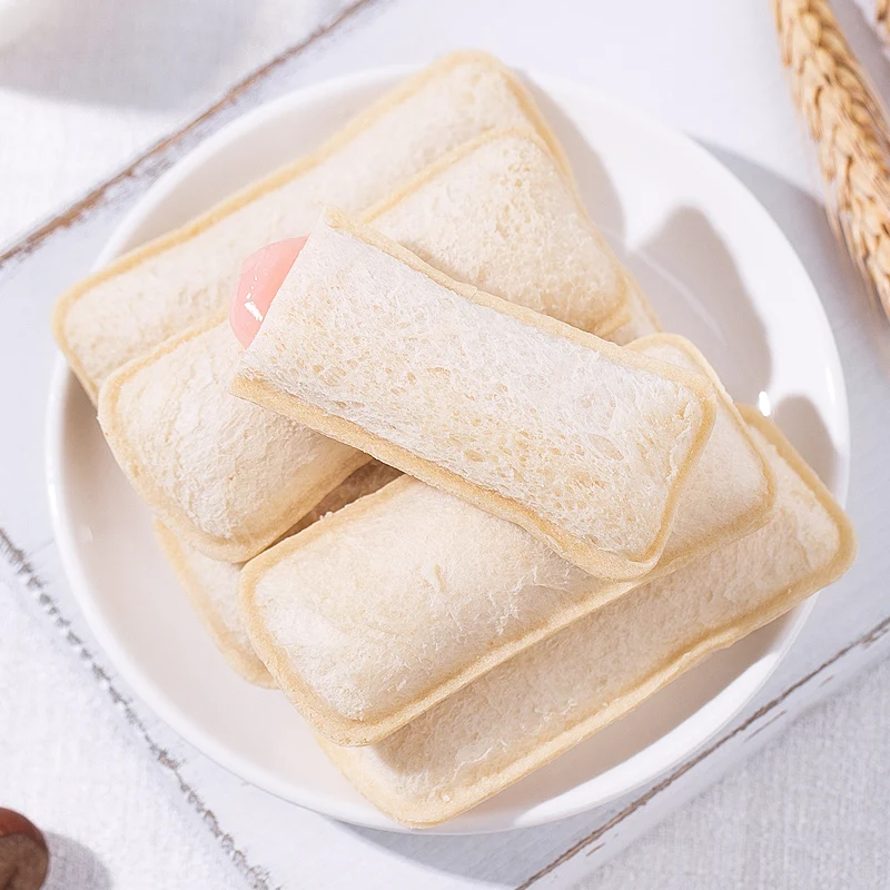 500g bread cake dim sum white peach flavor lactobacillus filling small chinese bread Sandwich bread