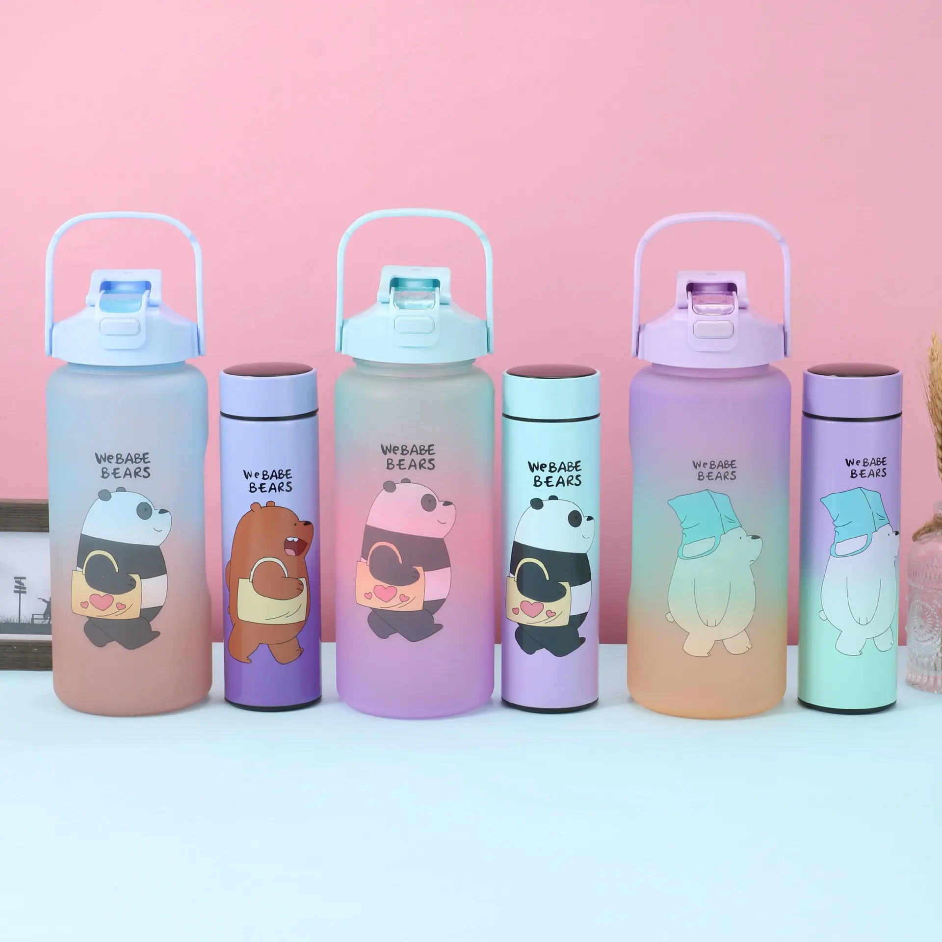 wholesale botella agua 2l water bottle termos de agua gym bottle motivational termos motivacionales gym hot water bottle