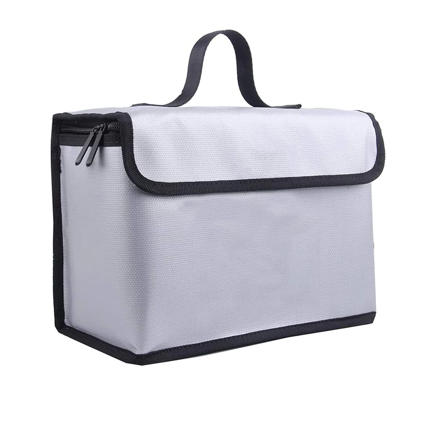 Fireproof Explosionproof Lipo Safe Bag Large Capacity Lipo Battery Storage Guard  Pouch for Charge Storage with Double zipper