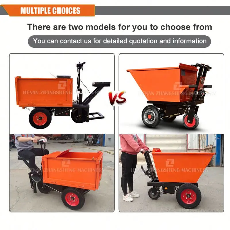 2022 power wheel barrow мини-самосвал