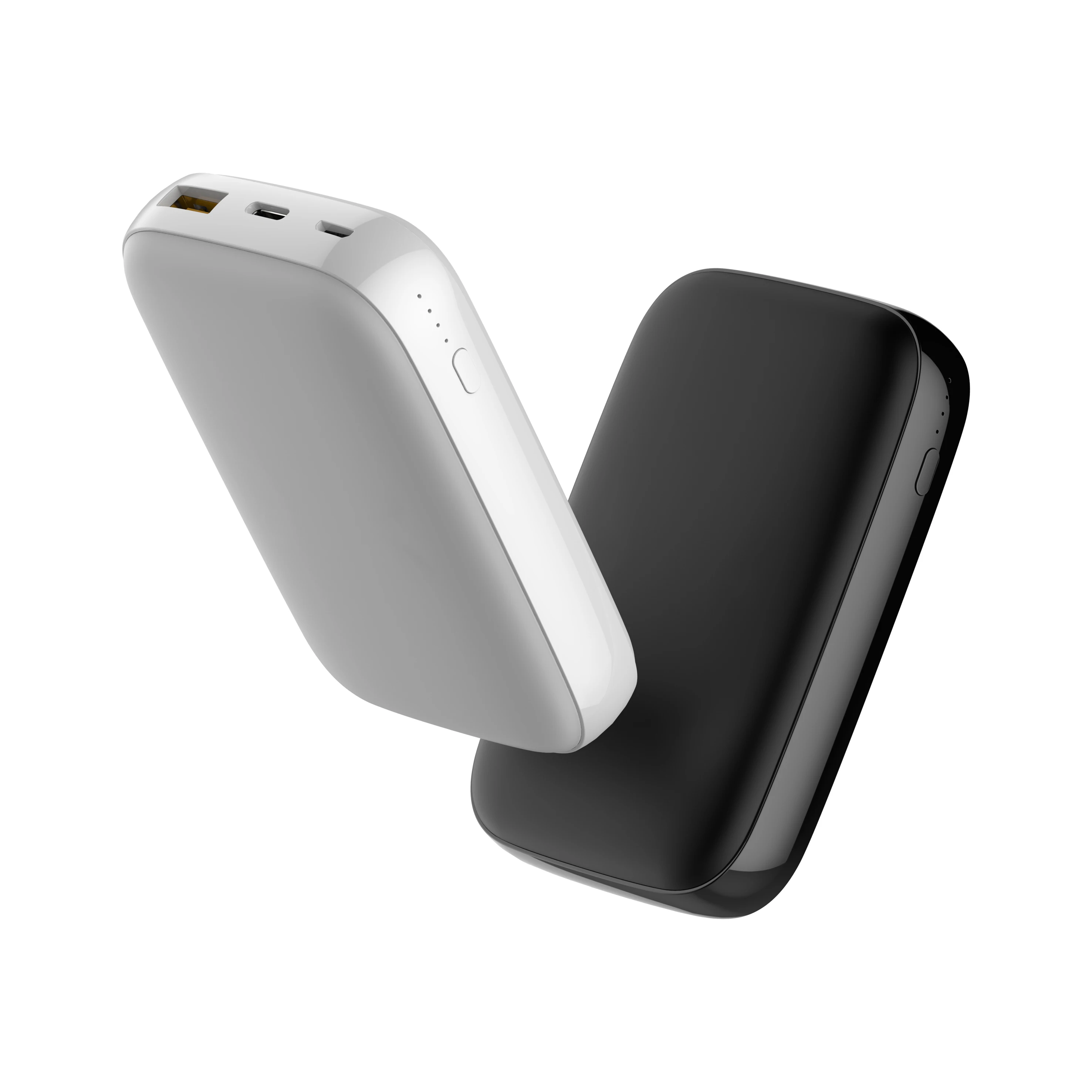 wholesale custom logo Two-way fast charge pd qc3.0 18w fast quick charging 10000mah power bank mini led display for iphone