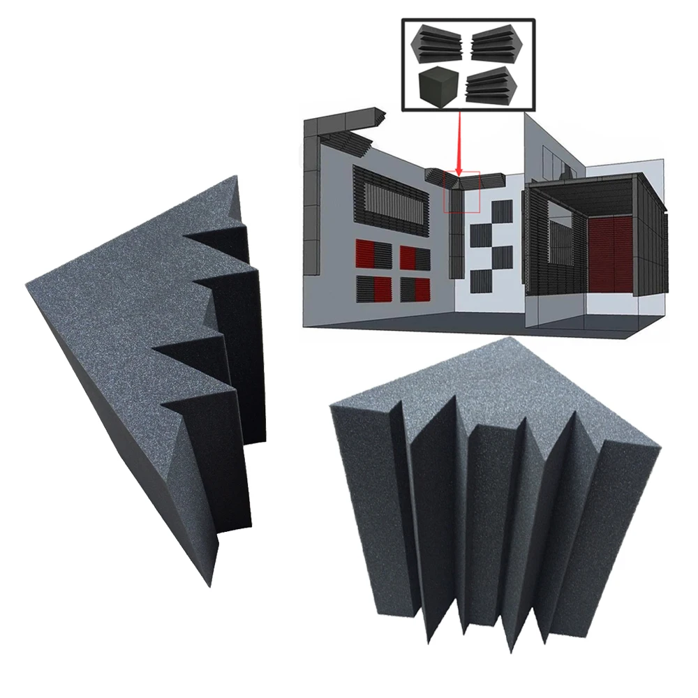 Youwei Sound Proof Studio Acoustic Foam Bass Trap Acustic Wall Panel Foam